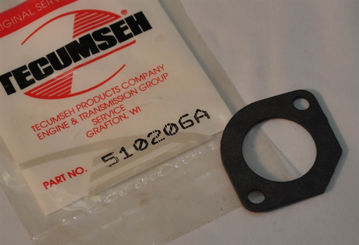 Genuine Tecumseh OEM Base Gasket - Part #37609 For Small Engines (Lawn Mower, Snowblower)
