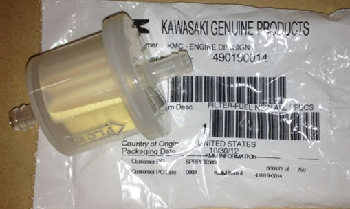 GENUINE OEM KAWASAKI PARTS : Part Number 49019-0014 - FILTER