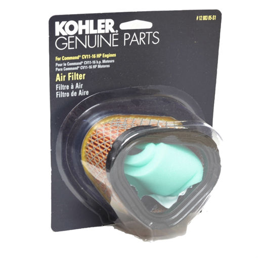 Picture of 12 883 05-S1 Kohler Parts KIT, AIR FILTER/PRE-CLEANER