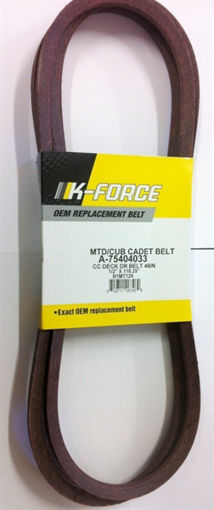 Picture of B175404033 Sunbelt Aftermarket Parts DECK BELT FITS 46 IN CUB 954-04033