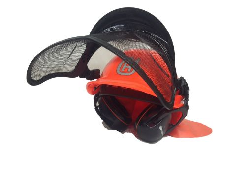 Picture of 592752601 replaces 577764601 Husqvarna HELMET PRO FOREST (HI-VIZ)