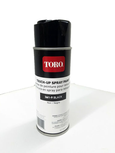 Picture of 361-9 PAINT-SPRAY, TORO SEMI-GLOSS BLACK