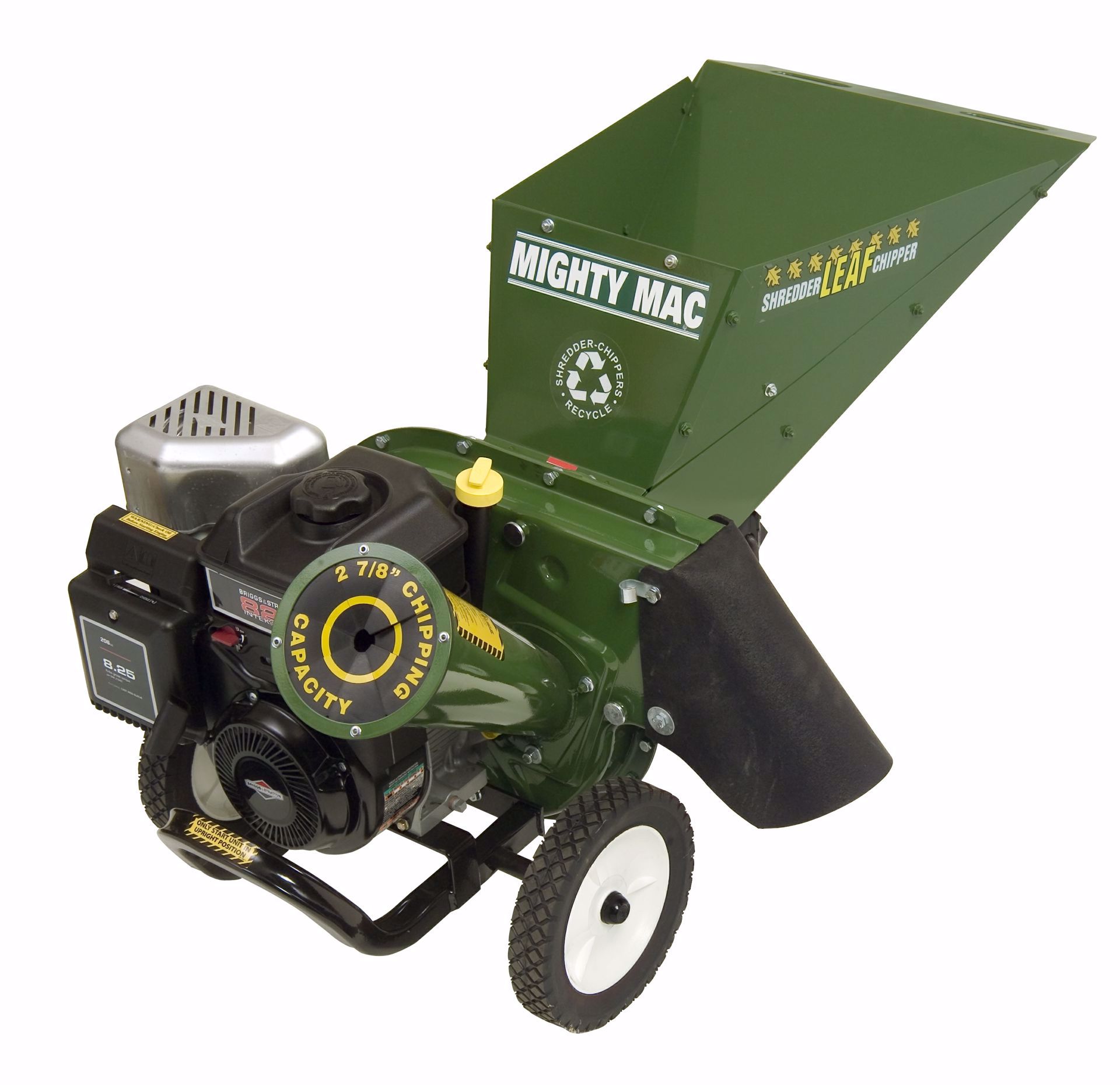 LSC800 Mighty Mac "Lay Down" Leaf Shredder Chipper Large Selection at