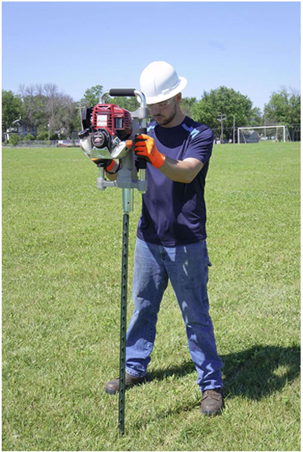 GPD30 Rhino Pro Gas Powered Post Driver Large Selection at Power Equipment Warehouse. Power