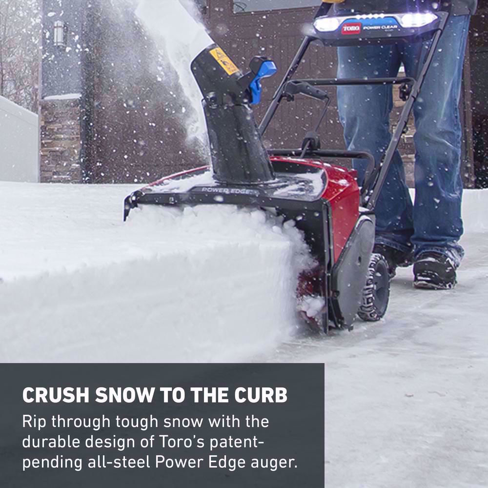 39901 Toro Single Stage 60V Batterypowered Snowblower Large