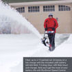 battery, snow, winter, shoveling