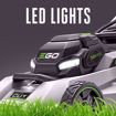 lawn, mowers, battery powered mowers, EGO, battery power, lawncare, grass cutting