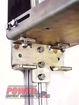 Gridiron bracket, chainsaw post bracket, trailer storage