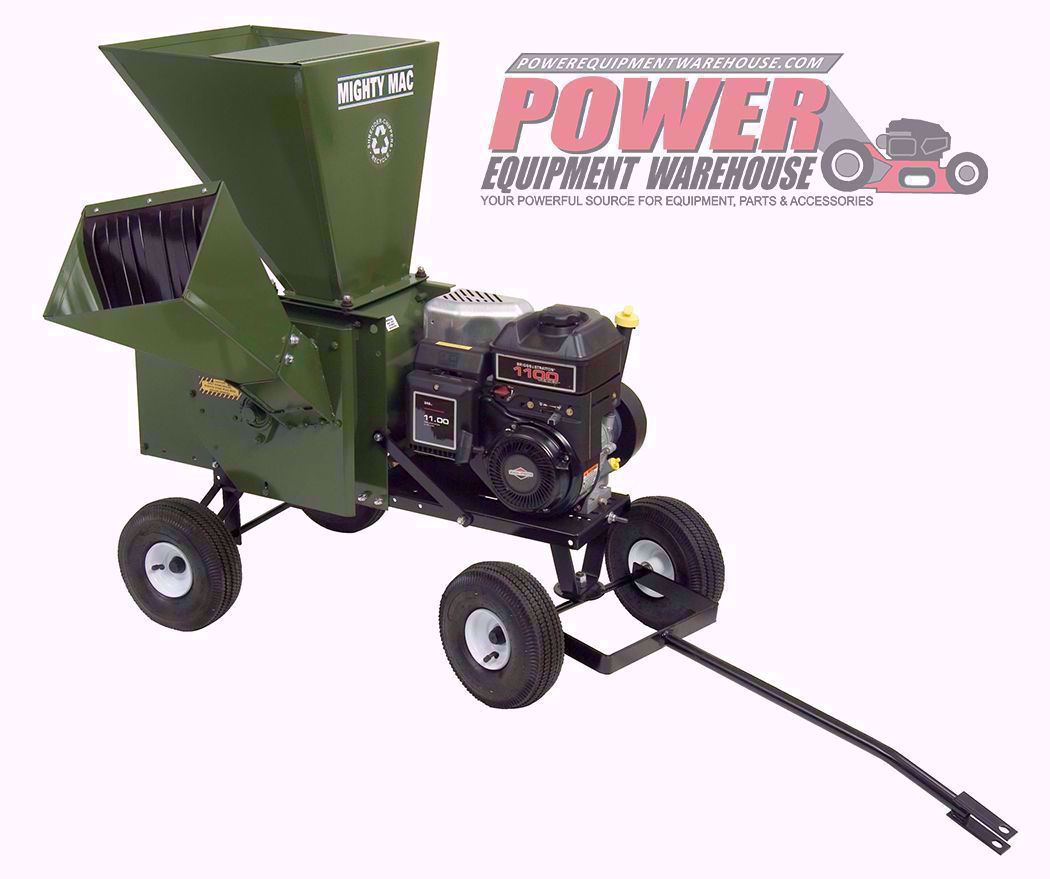 12P1100 Mighty Mac Shredder Chipper Large Selection at Power