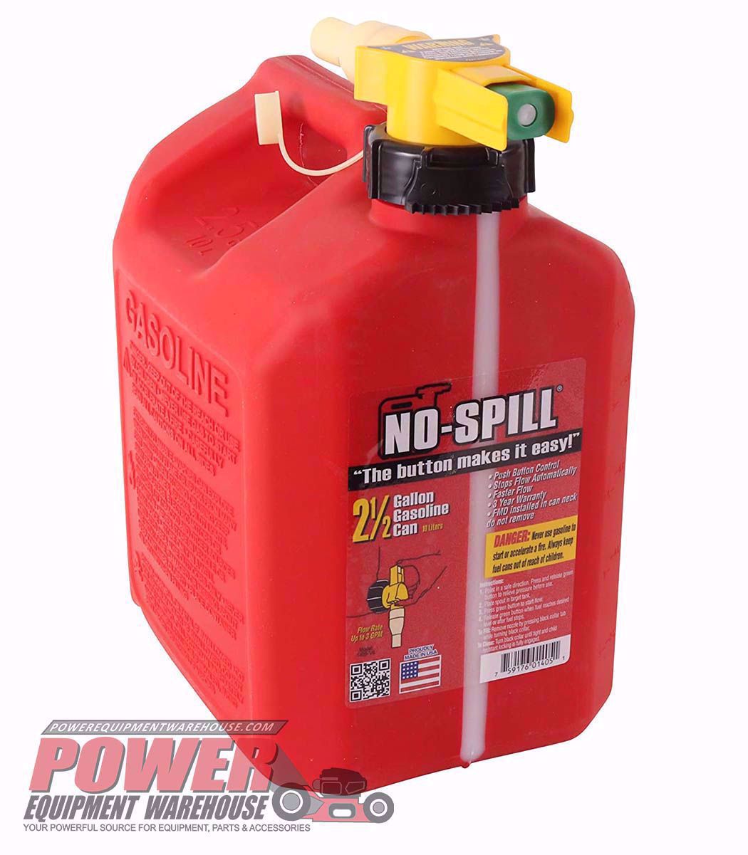 1405 NoSpill 1405 2.5 Gallon No Spill Gas Can Large Selection at