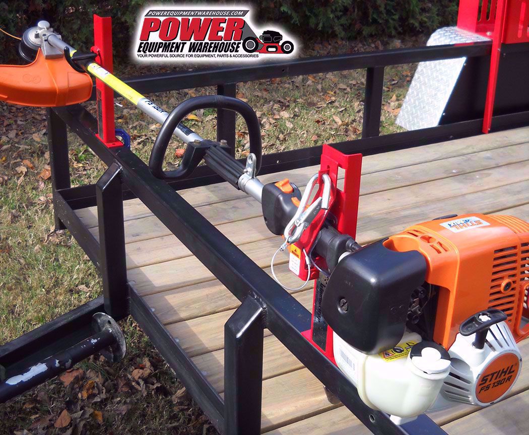 Trimmertrap Trimmer Rack Holds 1 Large Selection at Power Equipment