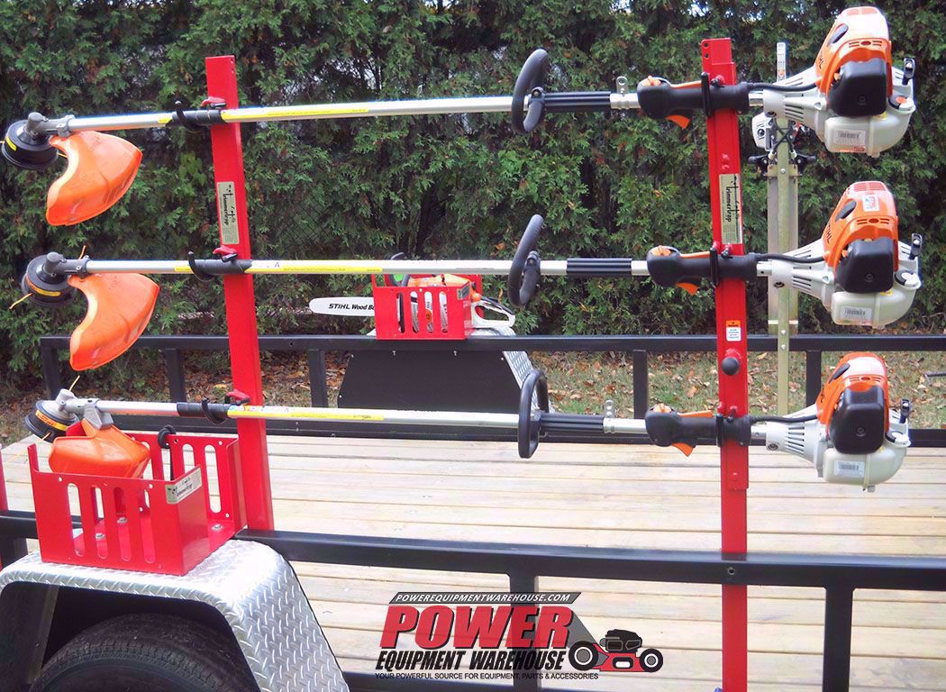 Trimmertrap Trimmer Rack Holds 3 Large Selection at Power Equipment