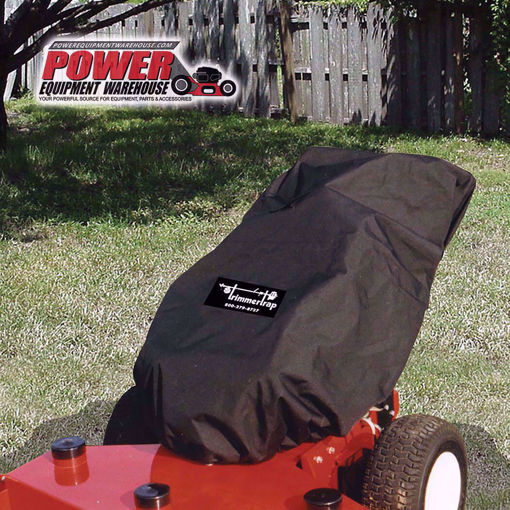mower cover, trimmer trap