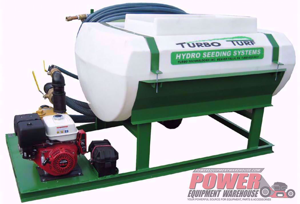 Turbo Turf 300 Gallon Hydro Seeding Systems | Large Selection at Power