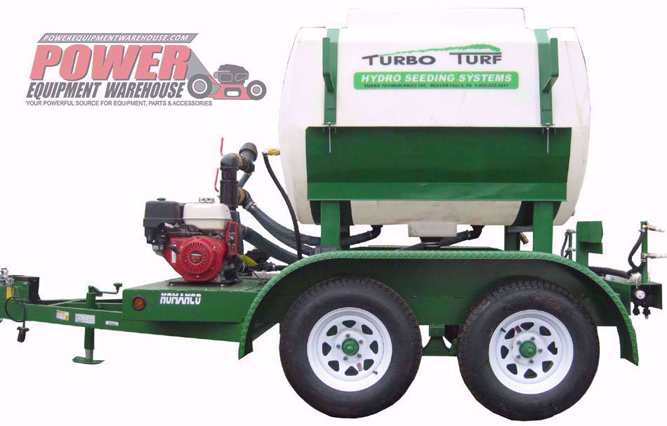Turbo Turf 500 Gallon Hydro Seeding Systems. Power Equipment Warehouse