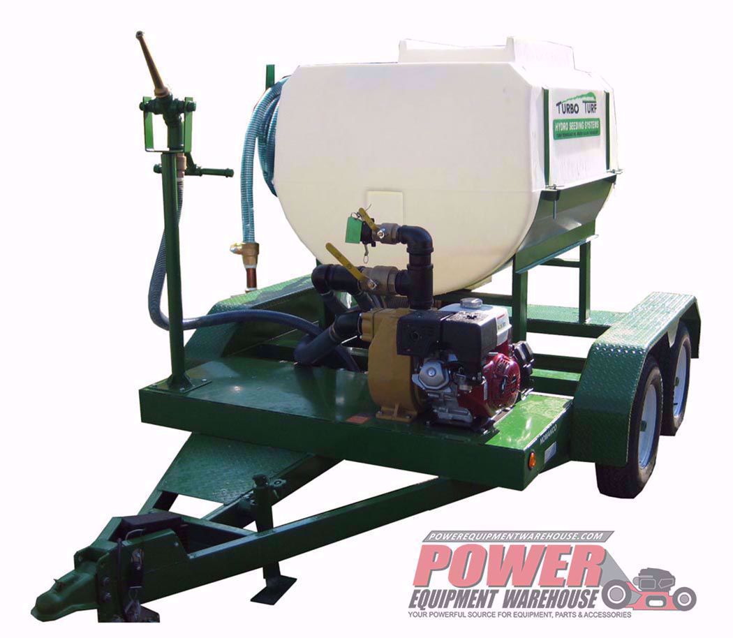 Turbo Turf 500 Gallon Hydro Seeding Systems. Power Equipment Warehouse