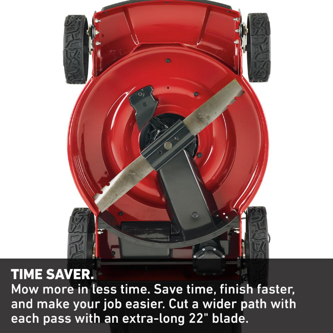 21465 Toro 22" Smart Stow Personal Pace Self Propelled Mower Large