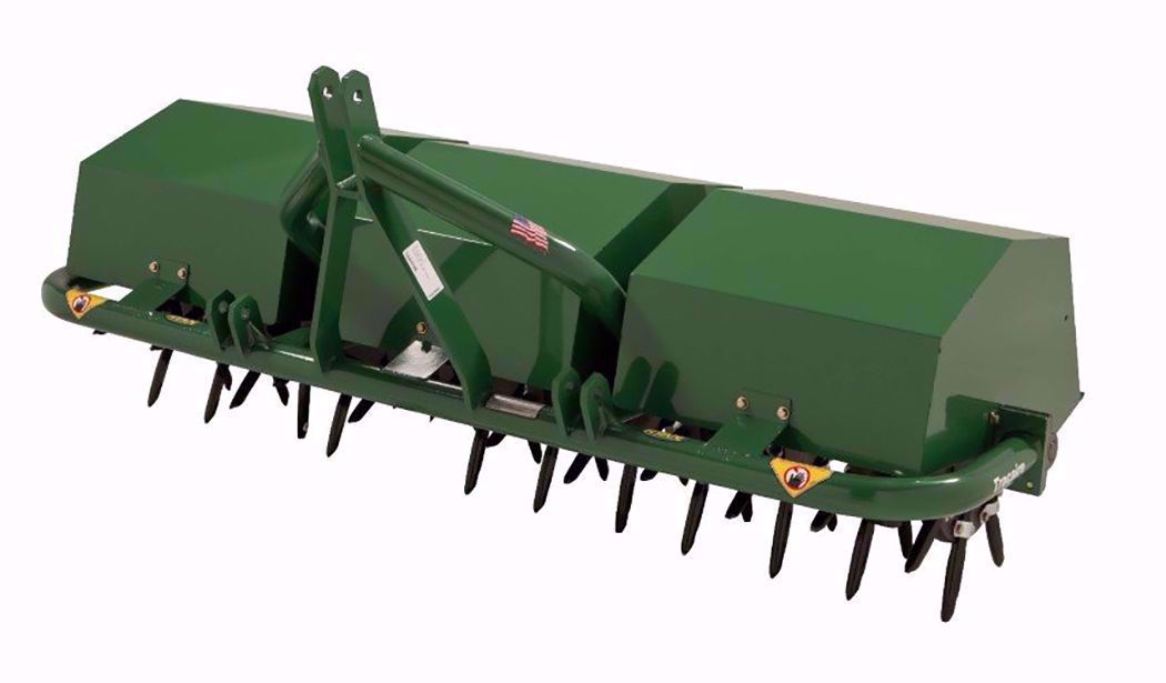544423 Ryan Tracaire 72" 3 point hitch Tow Aerator Call Power