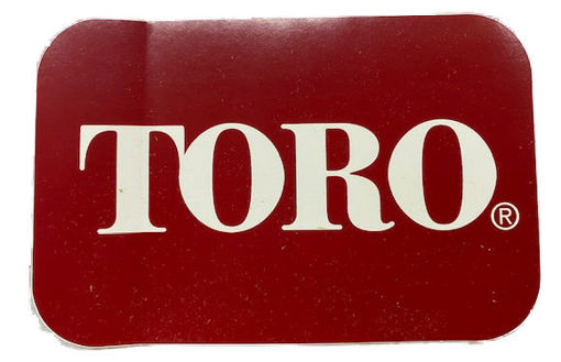 105-8278 TORO DECAL