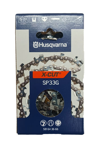 581643666 Husqvarna 16 inch chain .325 pitch, 50 gauge replaces 531300437