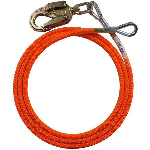 Picture of B1AB1310 Sunbelt Arborist Steel Core Flip Line 16 Strand Wire Core 1/2" x 10'