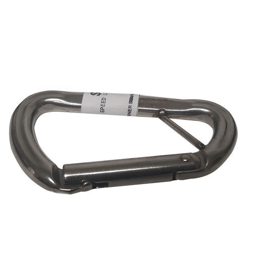 Picture of B1AB563 Sunbelt Arborist Speed Line Carabiner Stainless Non-Locking