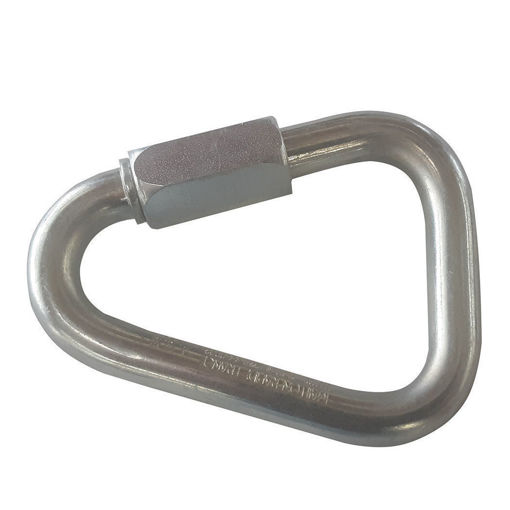 Picture of B1ABP11 Petzl Triangular Screw Link Carabiner