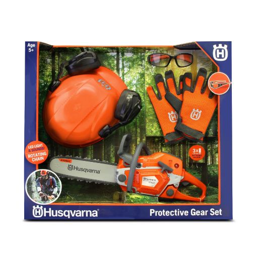 Picture of 531099501 Husqvarna Toy Chainsaw and Protective Gear Set